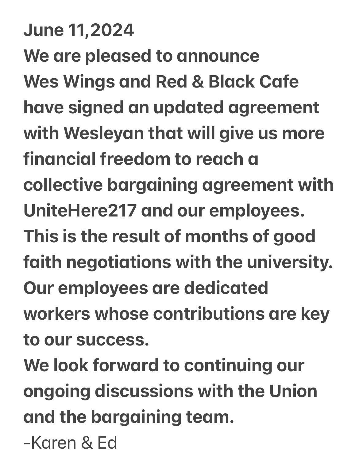 Screenshot | Weswings and The Red & Black Cafe